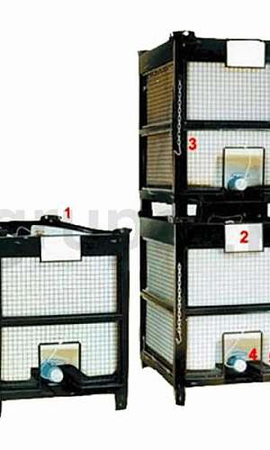 Contentor para líquidos corrosivos Contentor para líquidos corrosivos